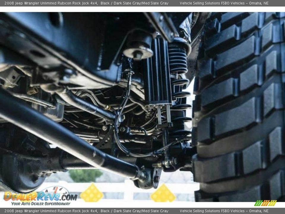 Undercarriage of 2008 Jeep Wrangler Unlimited Rubicon Rock Jock 4x4 Photo #17