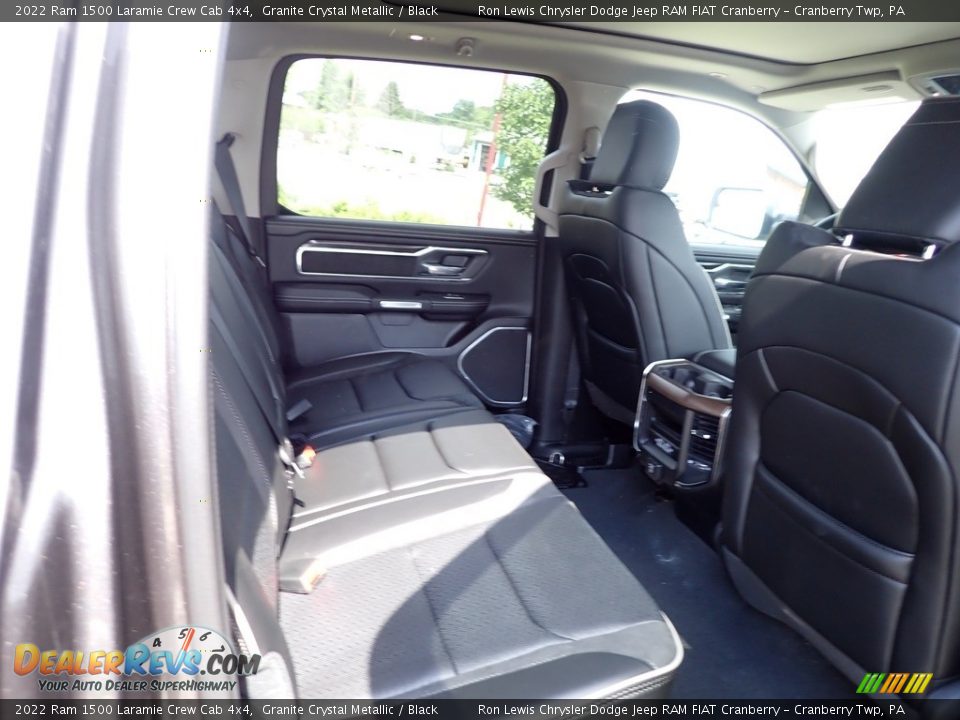 2022 Ram 1500 Laramie Crew Cab 4x4 Granite Crystal Metallic / Black Photo #11