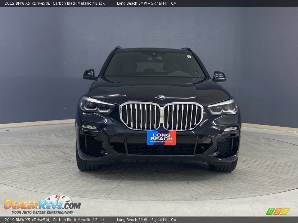 2019 BMW X5 xDrive50i Carbon Black Metallic / Black Photo #2