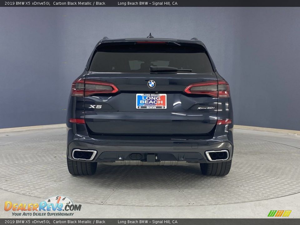 2019 BMW X5 xDrive50i Carbon Black Metallic / Black Photo #4