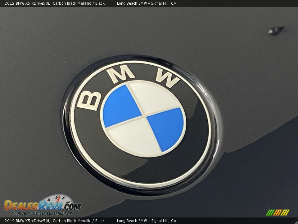 2019 BMW X5 xDrive50i Carbon Black Metallic / Black Photo #7