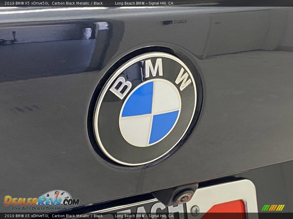 2019 BMW X5 xDrive50i Carbon Black Metallic / Black Photo #9