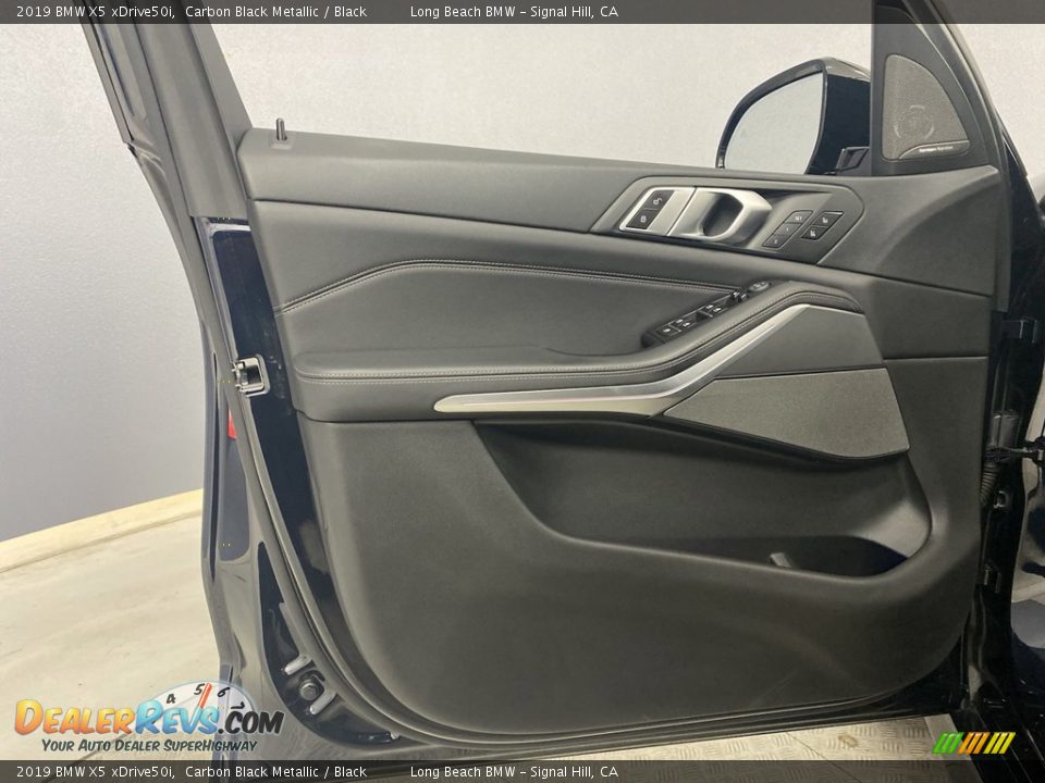 2019 BMW X5 xDrive50i Carbon Black Metallic / Black Photo #12