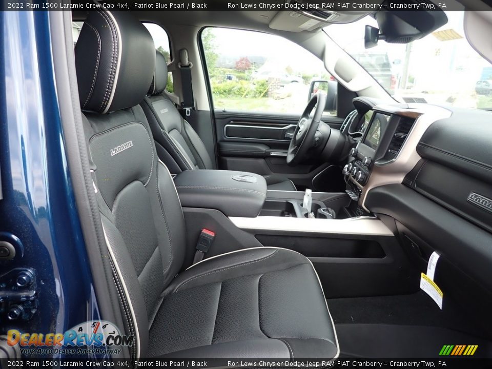 Front Seat of 2022 Ram 1500 Laramie Crew Cab 4x4 Photo #11