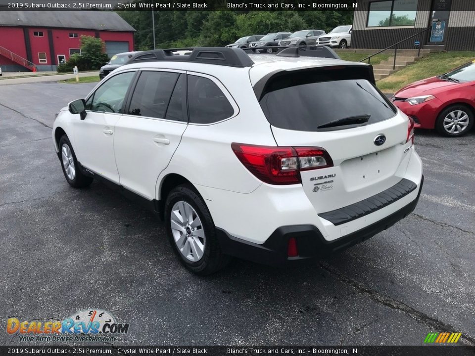 2019 Subaru Outback 2.5i Premium Crystal White Pearl / Slate Black Photo #8