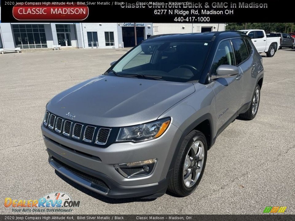 2020 Jeep Compass High Altitude 4x4 Billet Silver Metallic / Black Photo #1