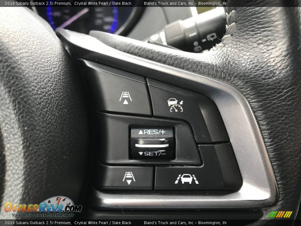 2019 Subaru Outback 2.5i Premium Crystal White Pearl / Slate Black Photo #16