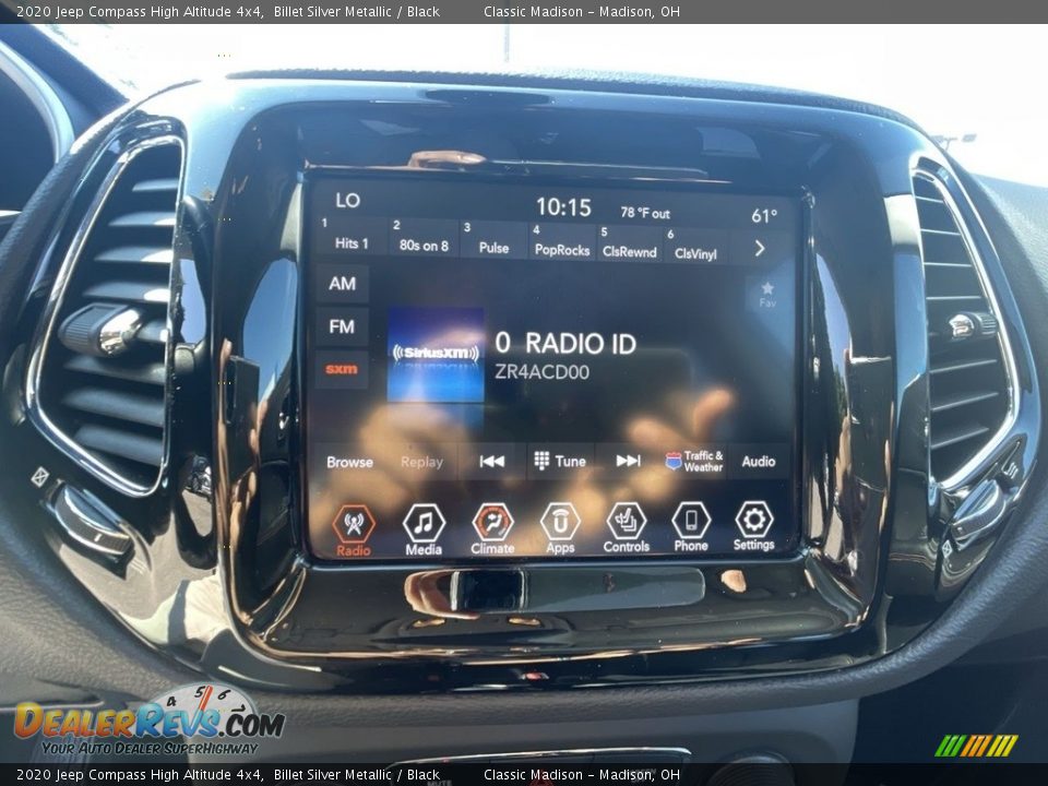 2020 Jeep Compass High Altitude 4x4 Billet Silver Metallic / Black Photo #11