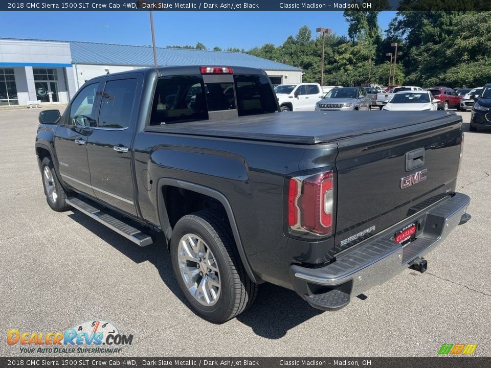 2018 GMC Sierra 1500 SLT Crew Cab 4WD Dark Slate Metallic / Dark Ash/Jet Black Photo #2
