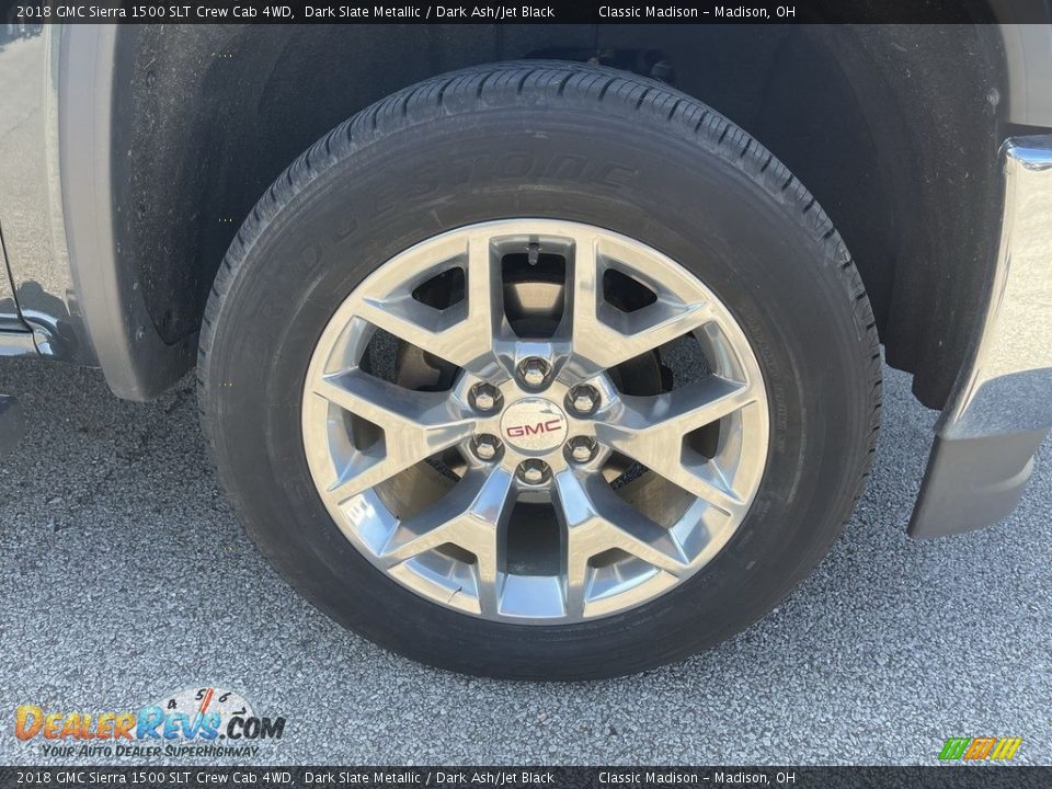 2018 GMC Sierra 1500 SLT Crew Cab 4WD Dark Slate Metallic / Dark Ash/Jet Black Photo #5