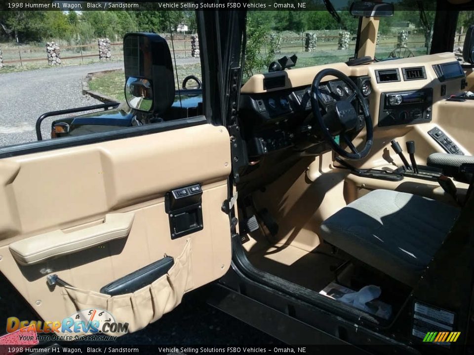 Front Seat of 1998 Hummer H1 Wagon Photo #6