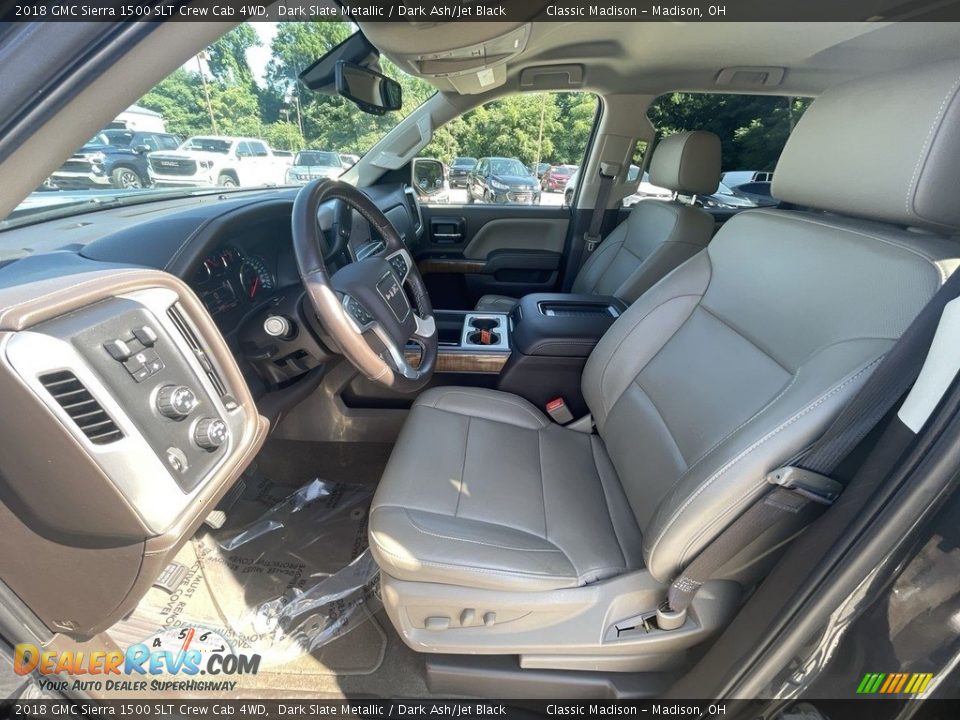 2018 GMC Sierra 1500 SLT Crew Cab 4WD Dark Slate Metallic / Dark Ash/Jet Black Photo #6