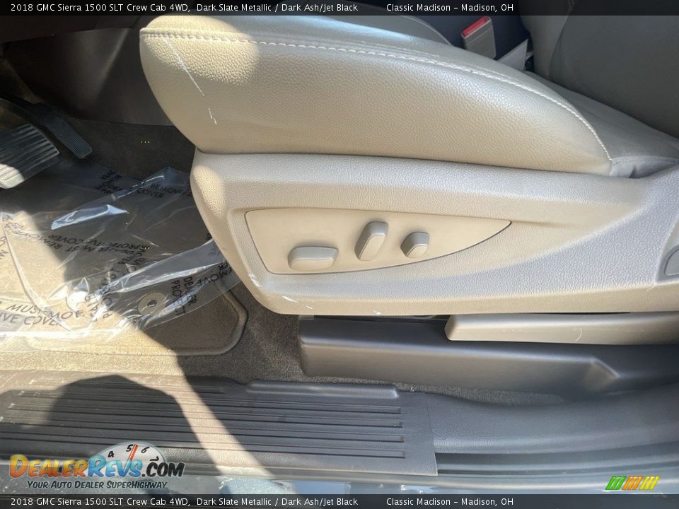 2018 GMC Sierra 1500 SLT Crew Cab 4WD Dark Slate Metallic / Dark Ash/Jet Black Photo #7