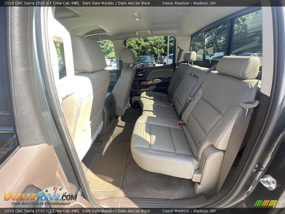 2018 GMC Sierra 1500 SLT Crew Cab 4WD Dark Slate Metallic / Dark Ash/Jet Black Photo #16
