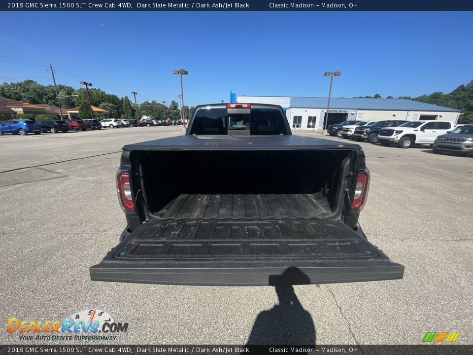2018 GMC Sierra 1500 SLT Crew Cab 4WD Dark Slate Metallic / Dark Ash/Jet Black Photo #17