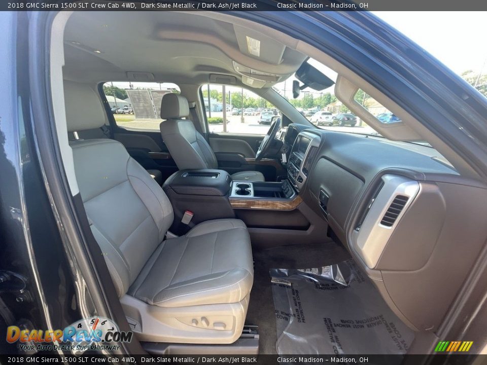 2018 GMC Sierra 1500 SLT Crew Cab 4WD Dark Slate Metallic / Dark Ash/Jet Black Photo #18