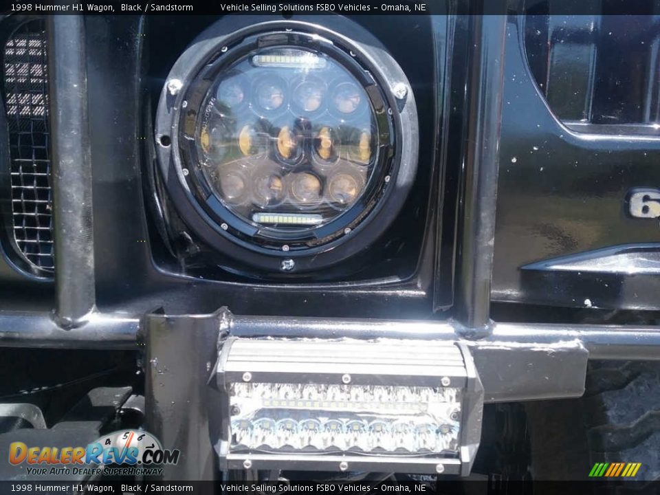 1998 Hummer H1 Wagon Black / Sandstorm Photo #20