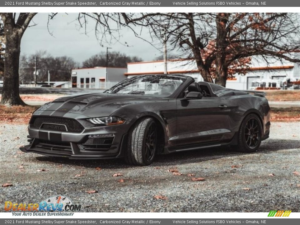 Front 3/4 View of 2021 Ford Mustang Shelby Super Snake Speedster Photo #1
