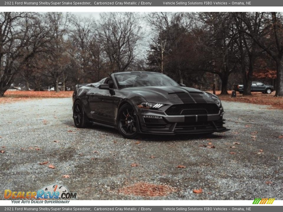 Carbonized Gray Metallic 2021 Ford Mustang Shelby Super Snake Speedster Photo #3