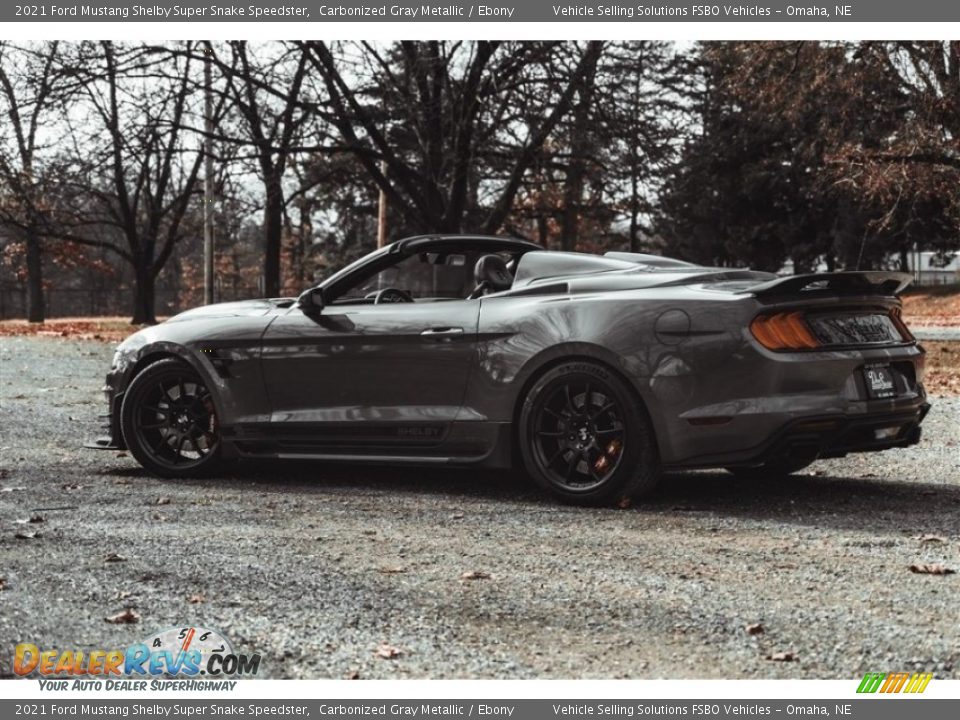 Carbonized Gray Metallic 2021 Ford Mustang Shelby Super Snake Speedster Photo #4