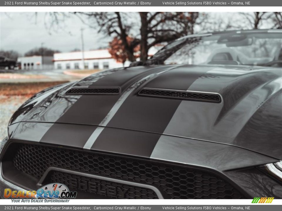 2021 Ford Mustang Shelby Super Snake Speedster Carbonized Gray Metallic / Ebony Photo #8