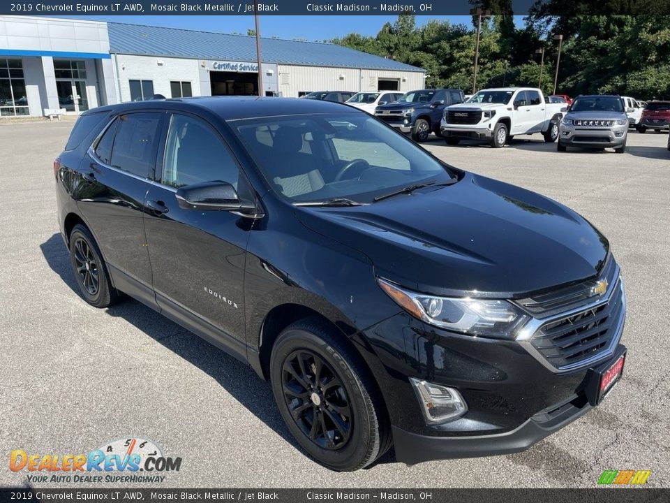 2019 Chevrolet Equinox LT AWD Mosaic Black Metallic / Jet Black Photo #4