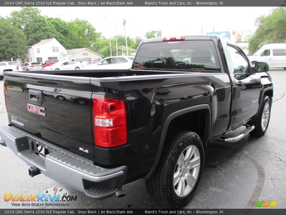 Onyx Black 2014 GMC Sierra 1500 SLE Regular Cab Photo #6