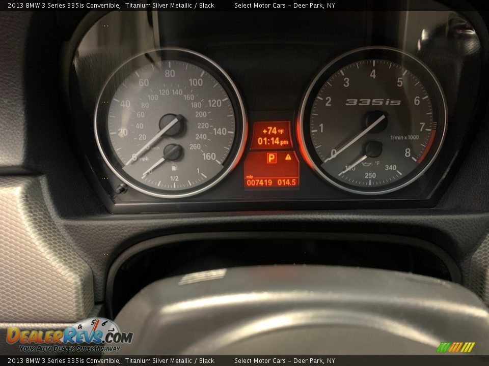 2013 BMW 3 Series 335is Convertible Gauges Photo #17