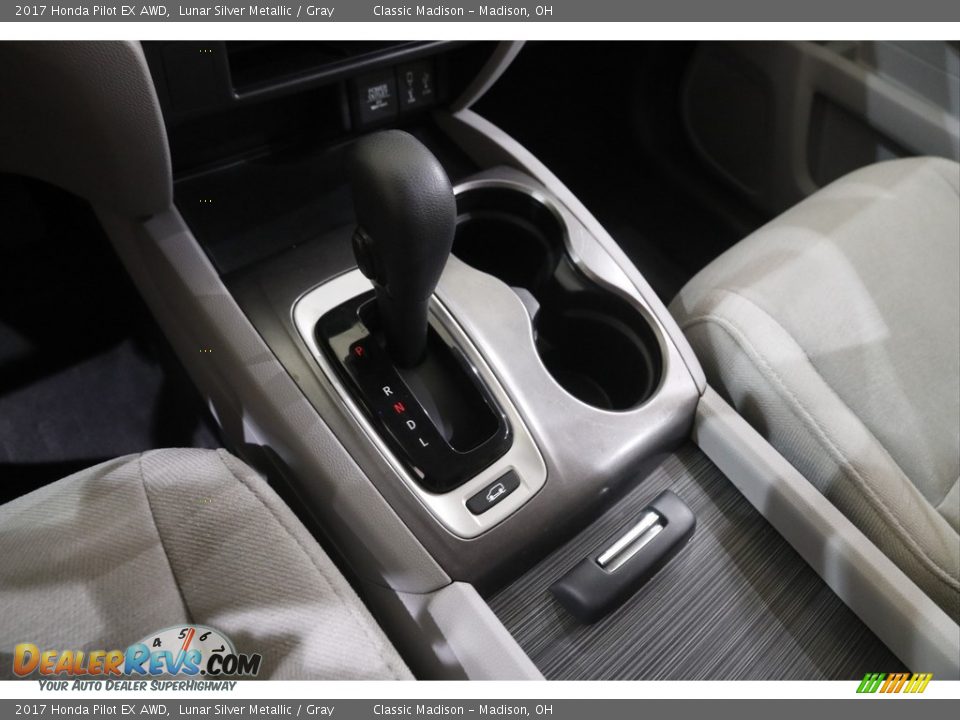 2017 Honda Pilot EX AWD Lunar Silver Metallic / Gray Photo #14