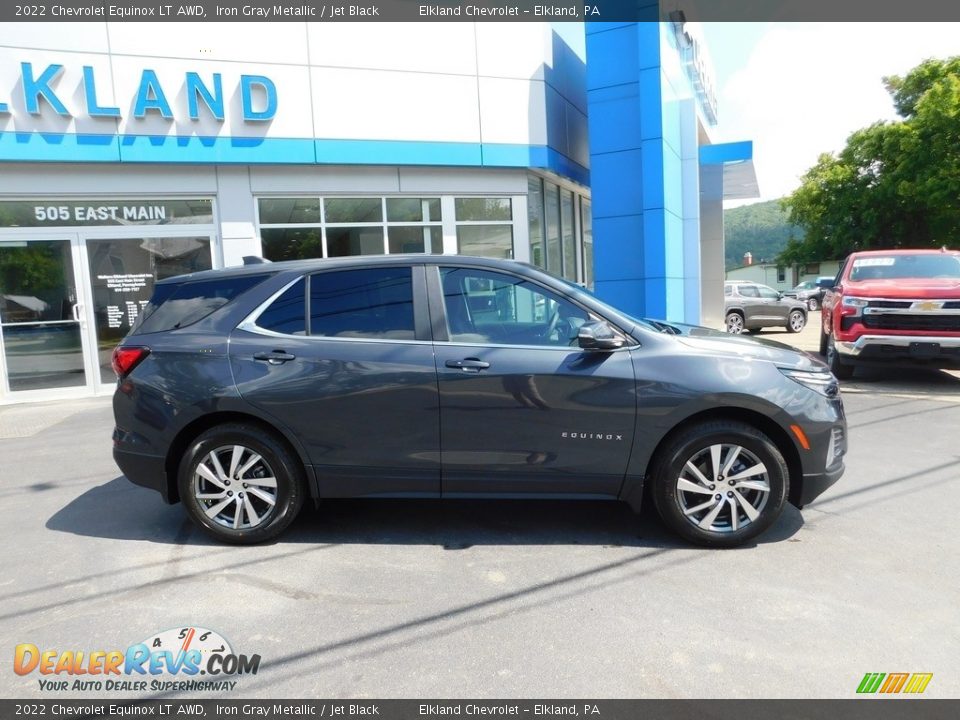 2022 Chevrolet Equinox LT AWD Iron Gray Metallic / Jet Black Photo #2