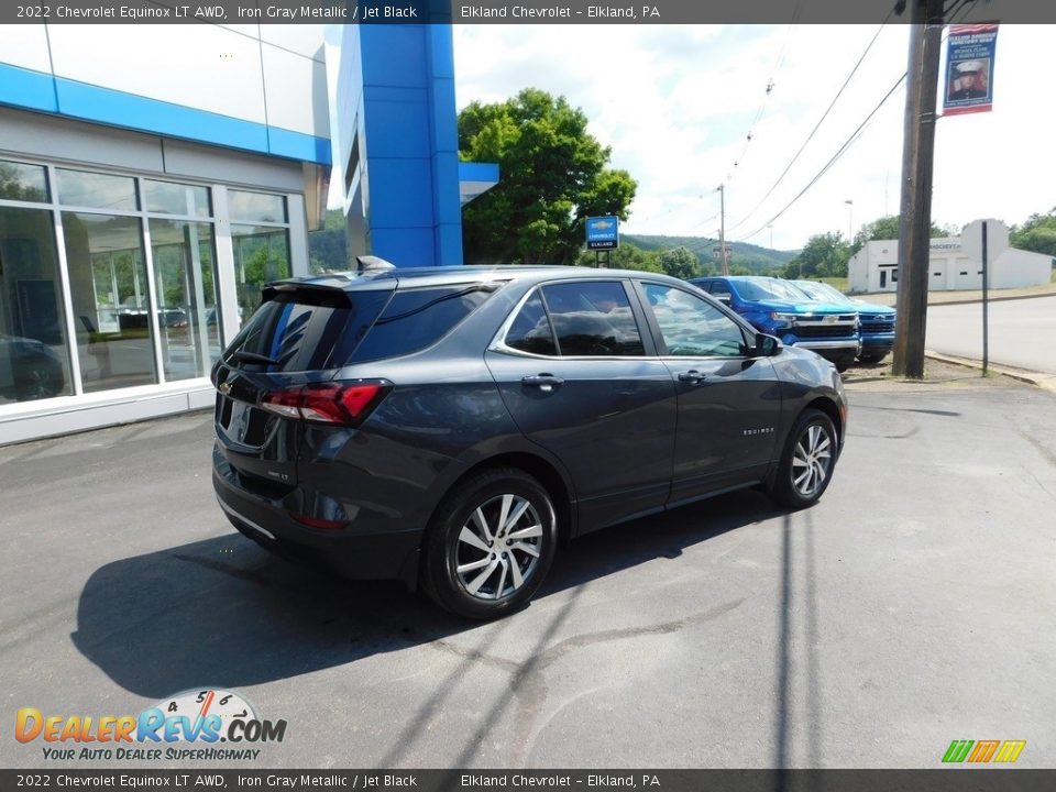 2022 Chevrolet Equinox LT AWD Iron Gray Metallic / Jet Black Photo #3