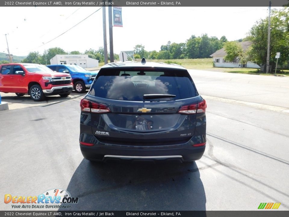 2022 Chevrolet Equinox LT AWD Iron Gray Metallic / Jet Black Photo #4