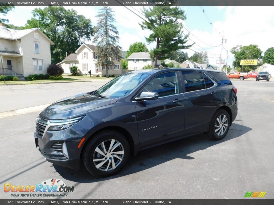 2022 Chevrolet Equinox LT AWD Iron Gray Metallic / Jet Black Photo #7