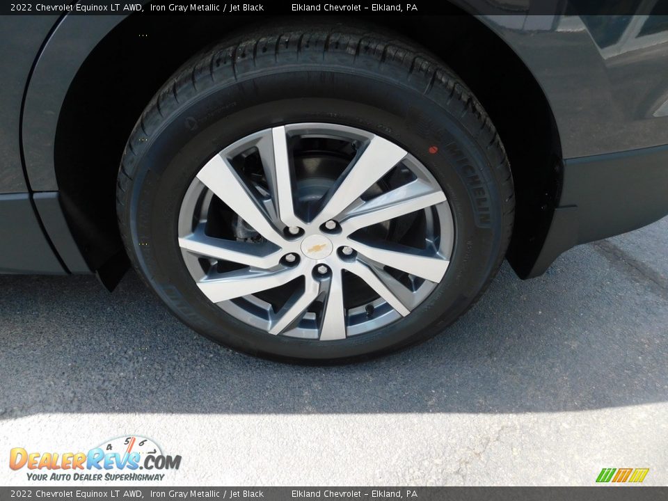 2022 Chevrolet Equinox LT AWD Iron Gray Metallic / Jet Black Photo #11