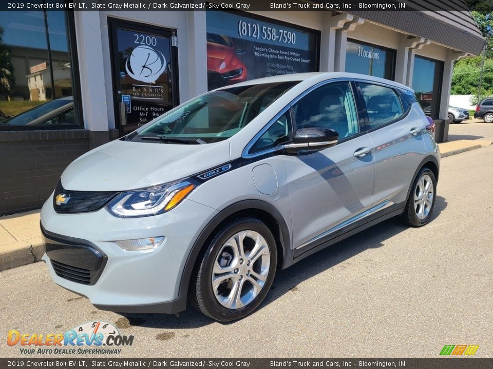 2019 Chevrolet Bolt EV LT Slate Gray Metallic / Dark Galvanized/­Sky Cool Gray Photo #2