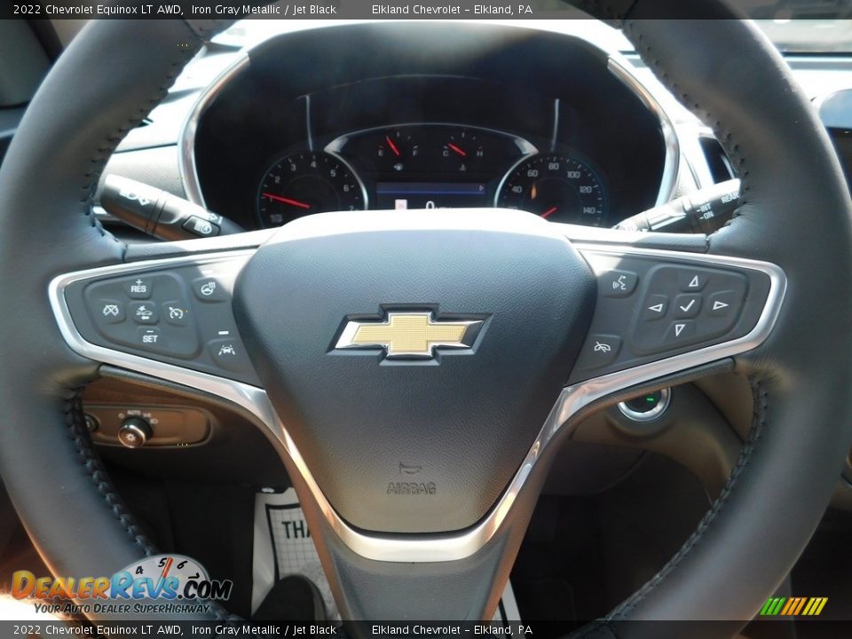 2022 Chevrolet Equinox LT AWD Iron Gray Metallic / Jet Black Photo #22