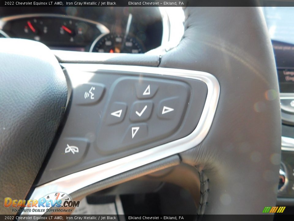 2022 Chevrolet Equinox LT AWD Iron Gray Metallic / Jet Black Photo #23