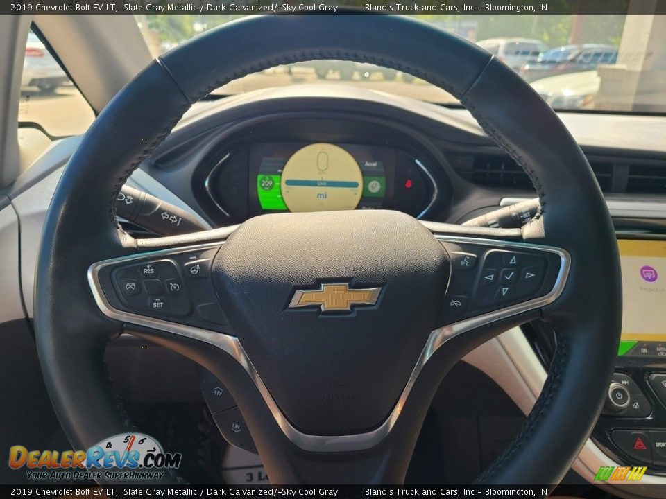 2019 Chevrolet Bolt EV LT Slate Gray Metallic / Dark Galvanized/­Sky Cool Gray Photo #11