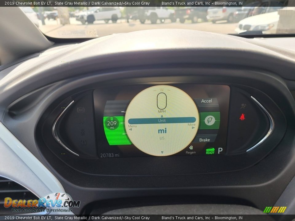 2019 Chevrolet Bolt EV LT Slate Gray Metallic / Dark Galvanized/­Sky Cool Gray Photo #14