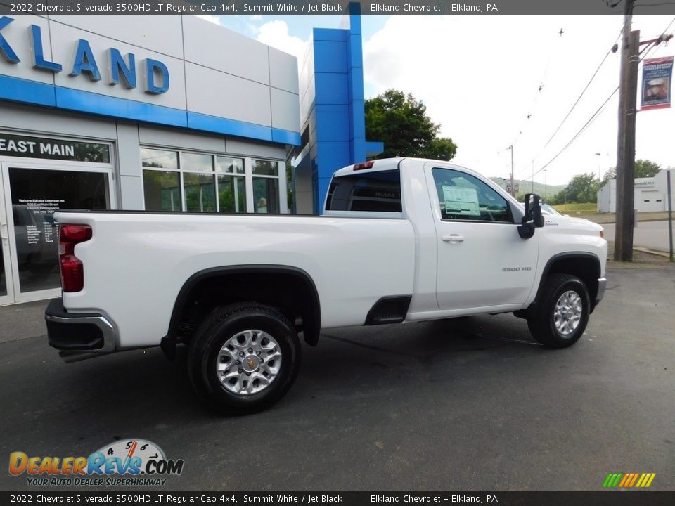 2022 Chevrolet Silverado 3500HD LT Regular Cab 4x4 Summit White / Jet Black Photo #3