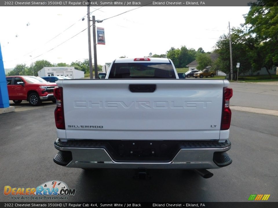 2022 Chevrolet Silverado 3500HD LT Regular Cab 4x4 Summit White / Jet Black Photo #4