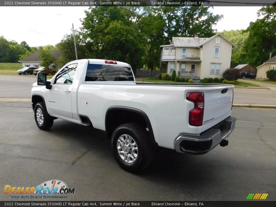 2022 Chevrolet Silverado 3500HD LT Regular Cab 4x4 Summit White / Jet Black Photo #5