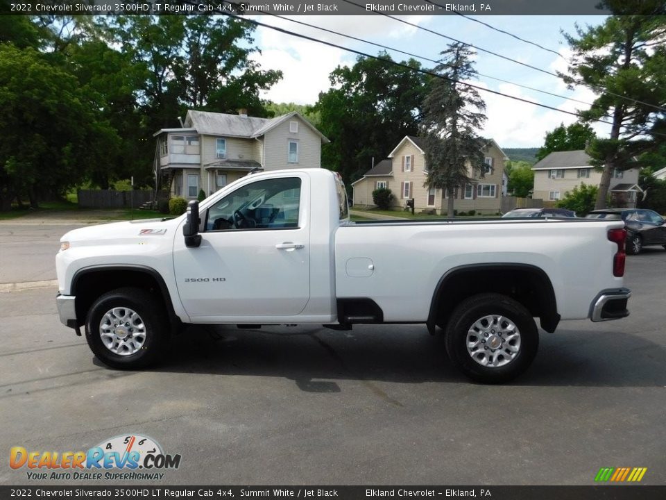 Summit White 2022 Chevrolet Silverado 3500HD LT Regular Cab 4x4 Photo #6