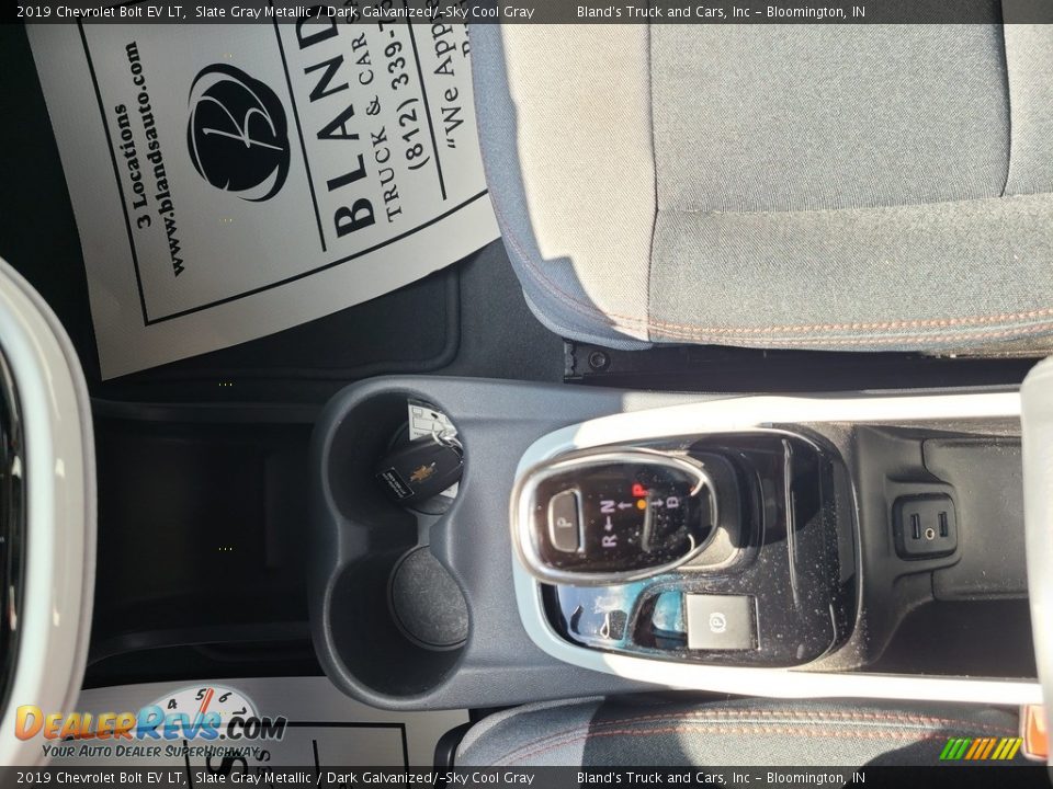 2019 Chevrolet Bolt EV LT Slate Gray Metallic / Dark Galvanized/­Sky Cool Gray Photo #30