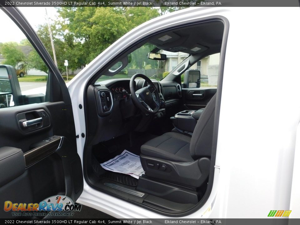 2022 Chevrolet Silverado 3500HD LT Regular Cab 4x4 Summit White / Jet Black Photo #14