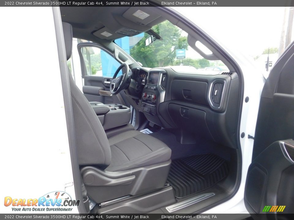 2022 Chevrolet Silverado 3500HD LT Regular Cab 4x4 Summit White / Jet Black Photo #18