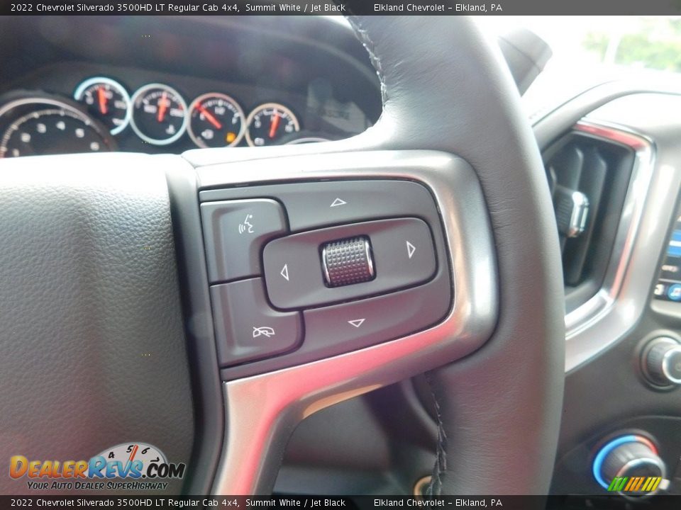 2022 Chevrolet Silverado 3500HD LT Regular Cab 4x4 Steering Wheel Photo #22
