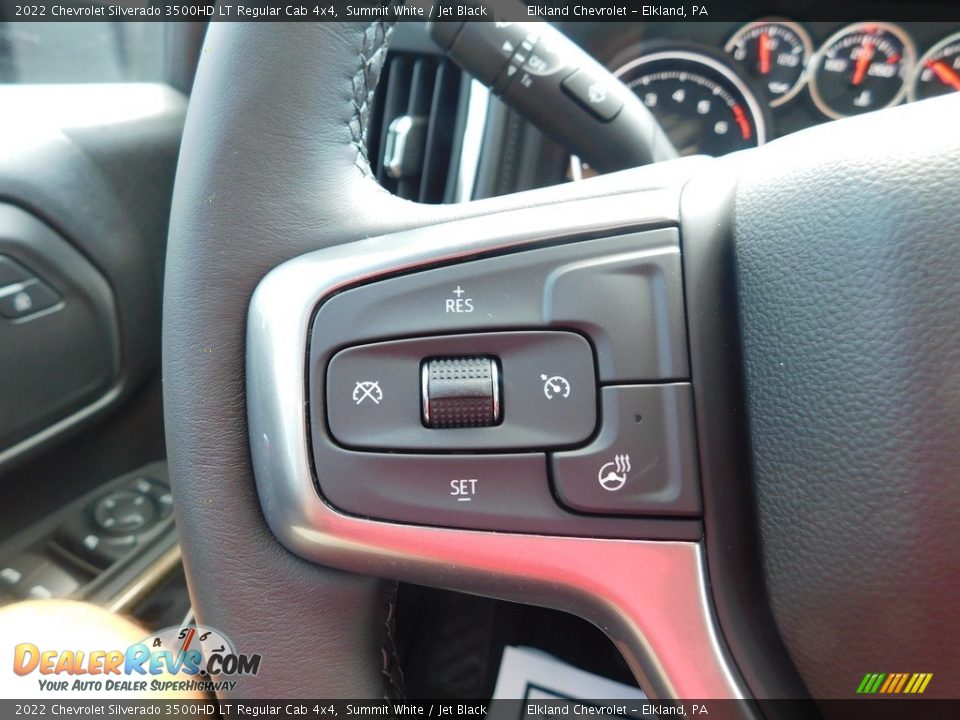 2022 Chevrolet Silverado 3500HD LT Regular Cab 4x4 Steering Wheel Photo #23