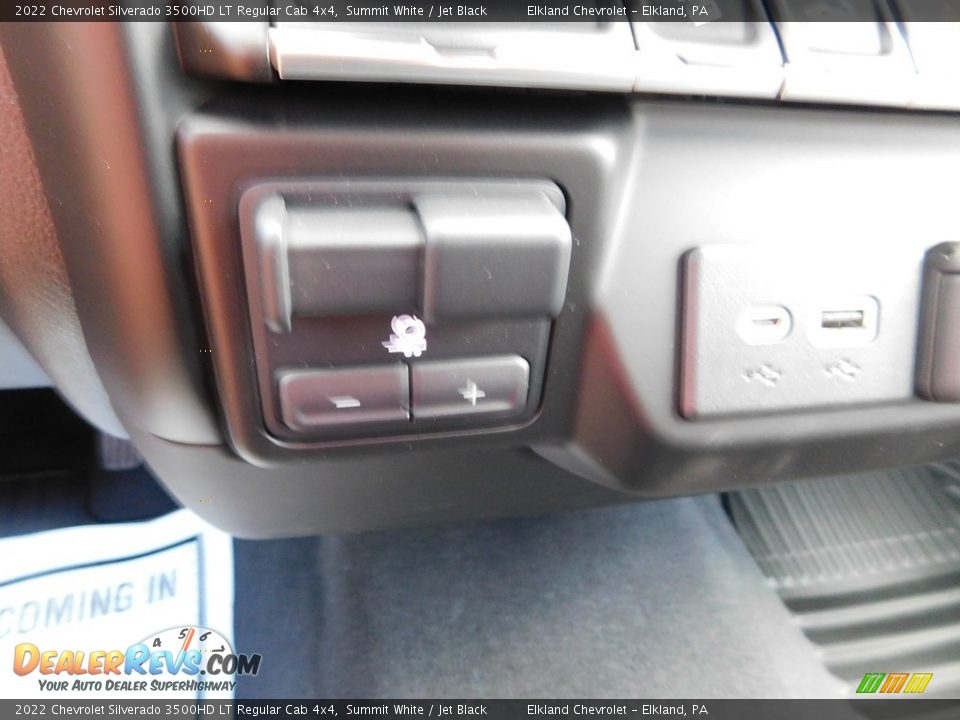 2022 Chevrolet Silverado 3500HD LT Regular Cab 4x4 Summit White / Jet Black Photo #31