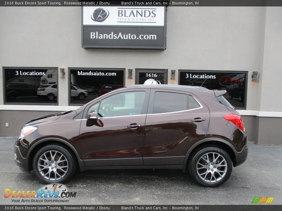 2016 Buick Encore Sport Touring Rosewood Metallic / Ebony Photo #1